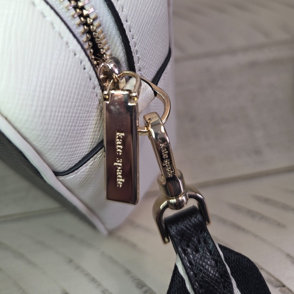 Kate Spade Black and Cream Crossbody Bag - Picture 14 of 14